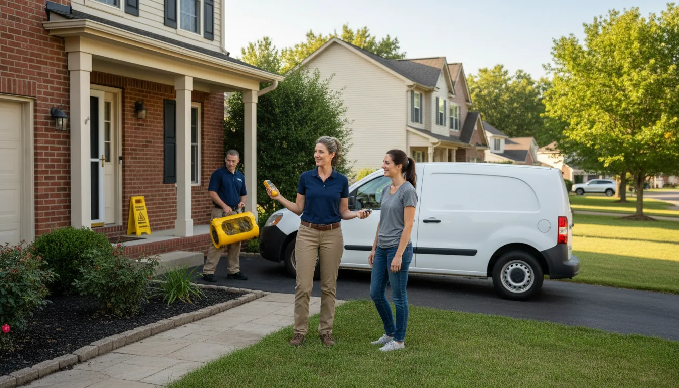 Water restoration image for Mildew Remediation in Linwood, MA